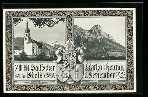 AK Mels, XIII. St. Gallischer Katholikentag 1925