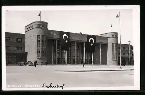 AK Ankara, Istasyon, Bahnhof