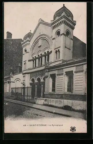 AK Saint-Etienne, La Synagogue, Synagoge
