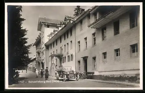 AK Schwefelberg, Schwefelberg-Bad, Strassenansicht