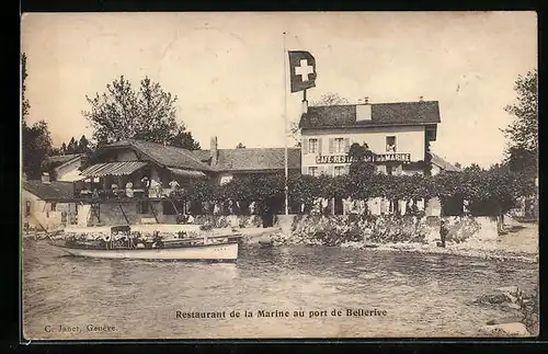 AK Collonge-Bellerive, Restaurant de la Marine au port de Bellerive