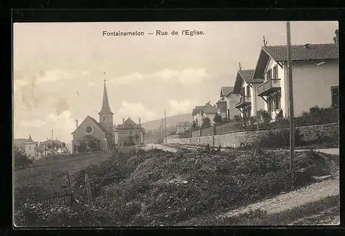 AK Fontainemelon, Rue de l`Eglise