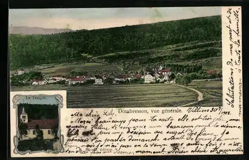 AK Dombresson, Vue générale, Le Temple