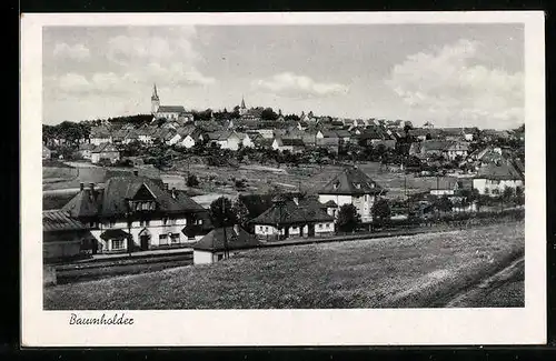 AK Baumholder, Gesamtansicht mit Kirche