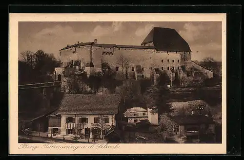 AK Tittmoning a. d. Salzach, Ansicht der Burg