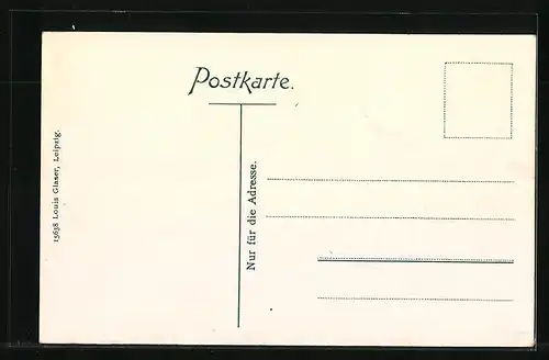 AK Marburg a. d. Lahn, Ansicht der Universität