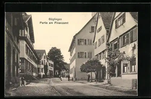 AK Güglingen, Strassenpartie am Finanzamt
