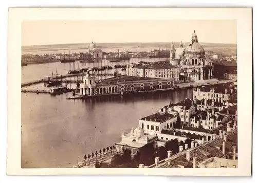 Fotografie unbekannter Fotograf, Ansicht Venedig, Basilica St. Maria della Salute