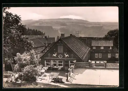 AK Knobelsdorf /Kr. Saalfeld-Saale, FDGB-Erholungsheim