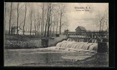 AK Gössnitz S. A., Partie am Wehr