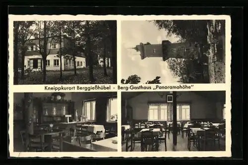 AK Berggiesshübel, Berg-Gasthaus Panoramahöhe