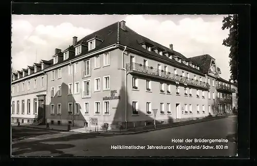 AK Königsfeld /Schw., Hotel der Brüdergemeine