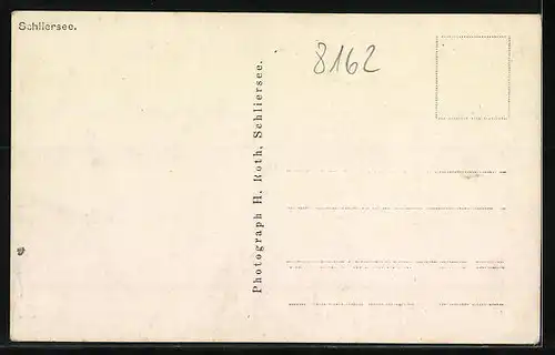 AK Schliersee, Totalansicht mit Kirche