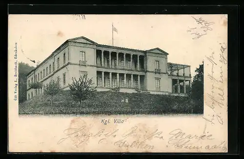 AK Edenkoben, Kgl. Villa Ludwigshöhe