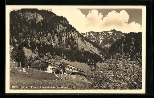 AK Hindelang-Bad Oberdorf, Kur- und Sporthotel Luitpold-Bad