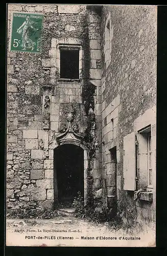 AK Port-de-Piles, Maison d`Eléonore d`Aqutaine