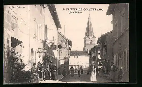 AK St-Trivier-de-Courtes, Grande-Rue