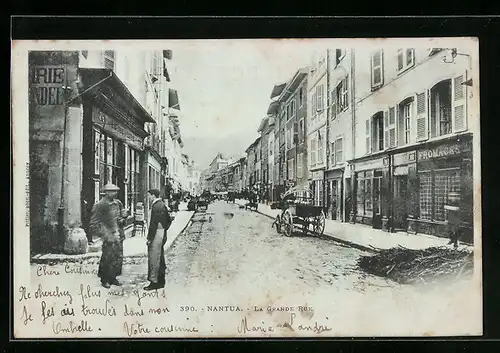 AK Nantua, La Grande-Rue