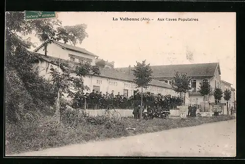 AK La Valbonne, Aux Caves Populaires