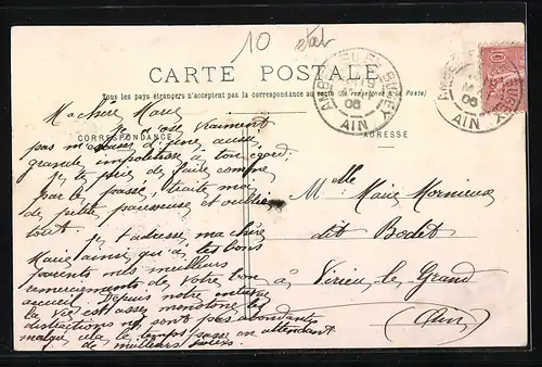 AK Amberieu, Rue de la Croze