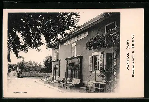 AK Vonnas, Restaurant A. Blanc