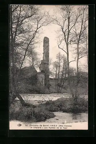 AK Le Chalard, Les Ruines de la Tour