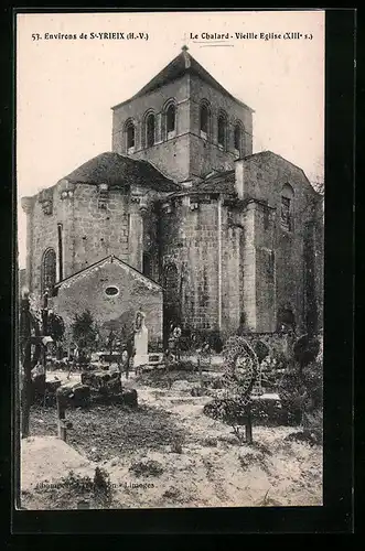 AK Le Chalard, Vieille Eglise