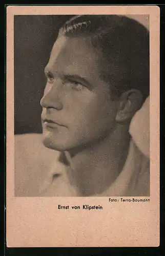 AK Schauspieler Ernst von Klipstein