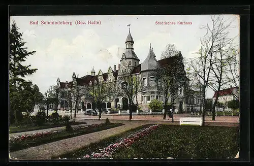 AK Bad Schmiedeberg, Städtisches Kurhaus