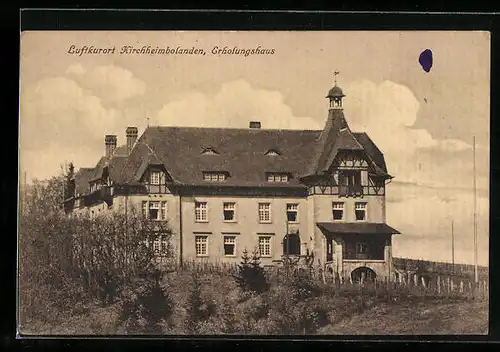 AK Kirchheimbolanden, Ansicht vom Erholungsheim