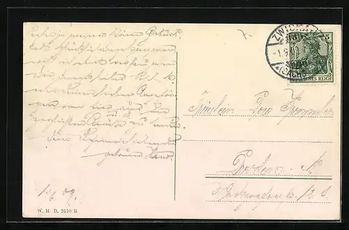 AK Zwickau, Partie vom Markt