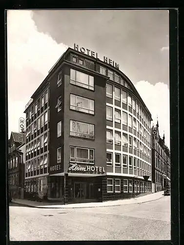 AK Ludwigsburg, Hotel Heim, Bes. Hans Heim