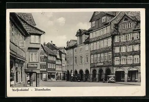 AK Wolfenbüttel, Krambuden mit Café