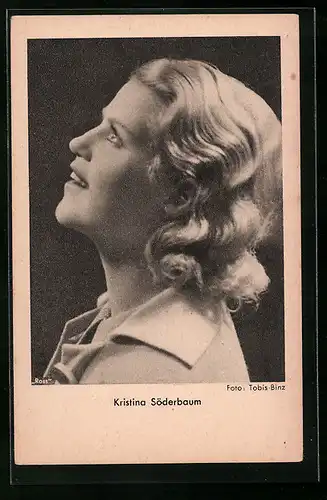 AK Schauspielerin Kristina Söderbaum im Profil