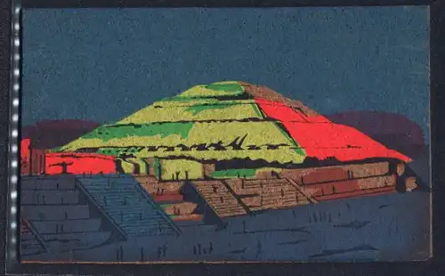 Kork-AK Mexico, Azteken-Pyramide