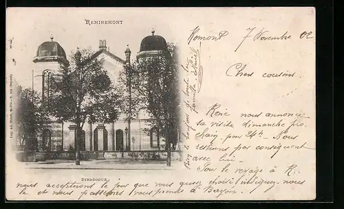 AK Remiremont, Synagogue