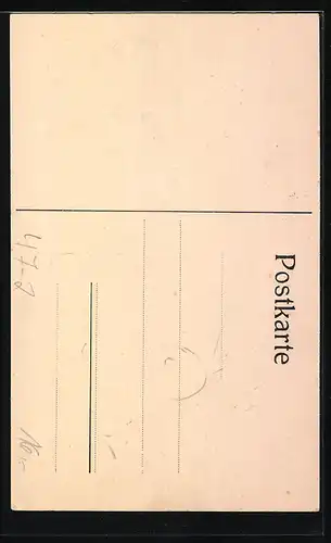 AK München, Absolvia der Luitpold-Realschule 1915, Studentenwappen