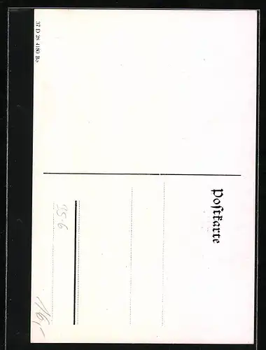 Künstler-AK Beste Braugerste durch Kali-Düngung, Reklame