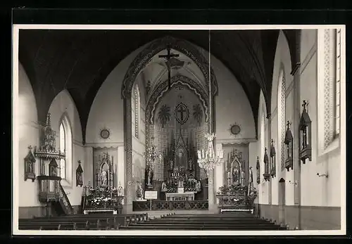 AK Binningen, Inneres der kath. Kirche