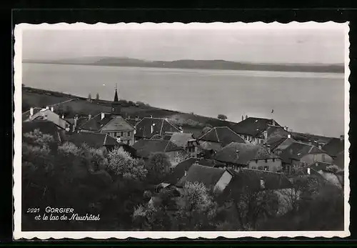 AK Gorgier, Gorgier et le lac de Neuchatel