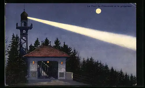 AK Chaumont, Le Tour de Chaumont et le projecteur