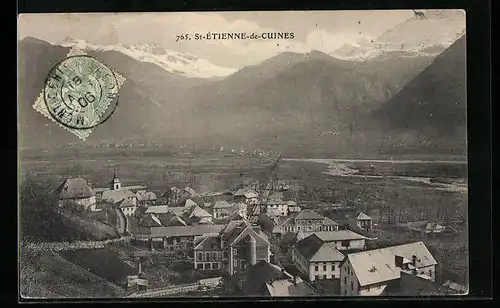 AK St-Étienne-de-Cuines, Panorama