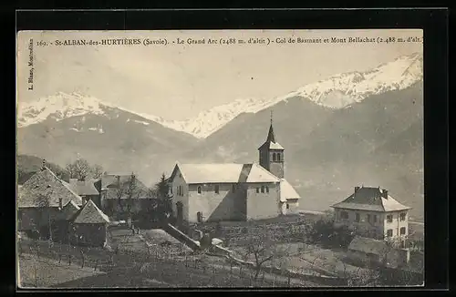 AK St-Alban-des-Hurtières, Le Grand Arc, Col de Basmant et Mont Bellachat