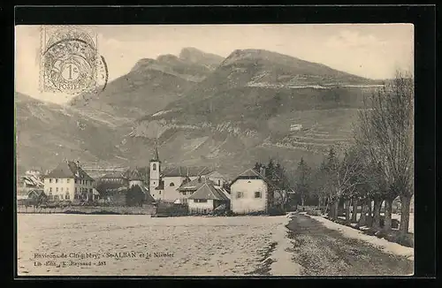 AK St-Alban, Panorama et le Nivolet