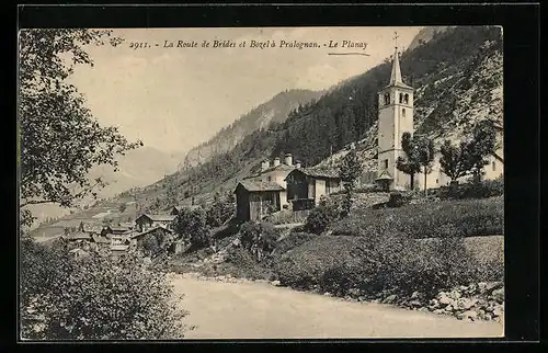 AK Pralognan, La Route de Brides et Bozal, Le Planay