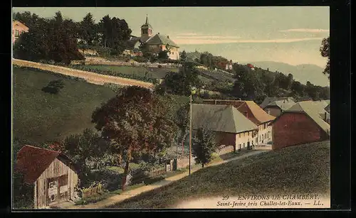 AK Saint-Jeoire près Challes-les-Eaux, Panorama