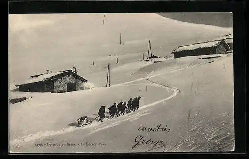 AK Sollières, La Corvée d`eau