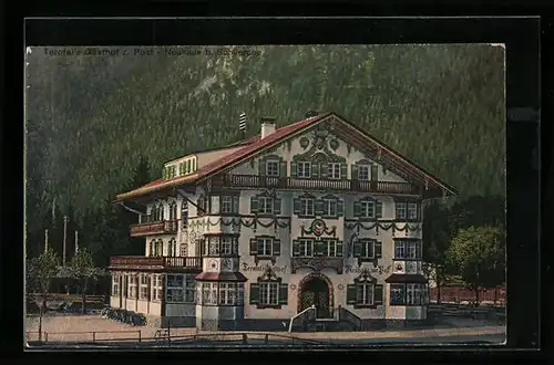 AK Neuhaus bei Schliersee, Terofals Gasthof zur Post