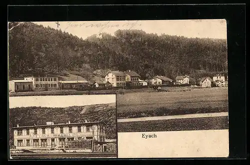 AK Eyach, Ortsansicht, Eyach-Sprudel