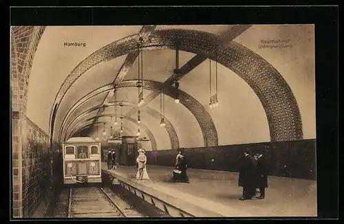 AK Hamburg-St.Georg, Hauptbahnhof, Untergrundbahn